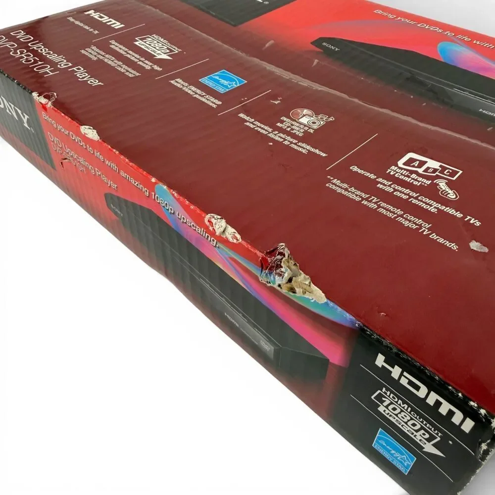 NEW Sealed Box Sony DVD 1080P Upscaling Player DVP-SR510H